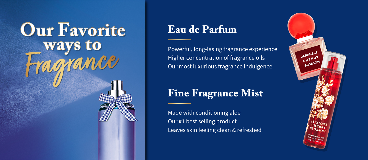 Body sprays & mists - Bath & Body Works